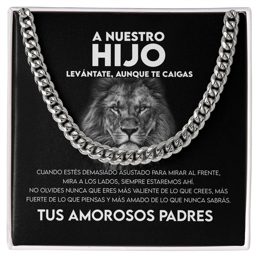 Collar cubano - A nuestro hijo - Tus amorosos padres