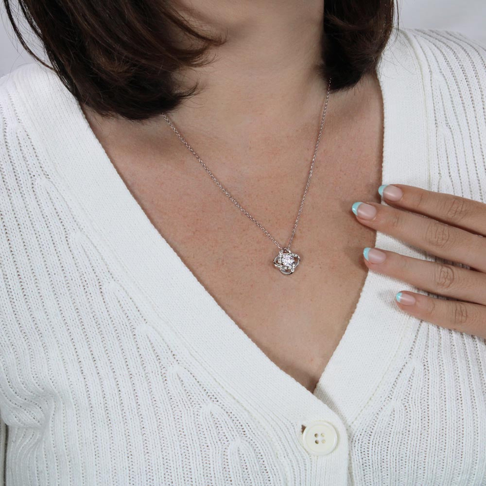Collar Nudo de Amor - A Mi Querida Nieta - Te quiero, Abuela