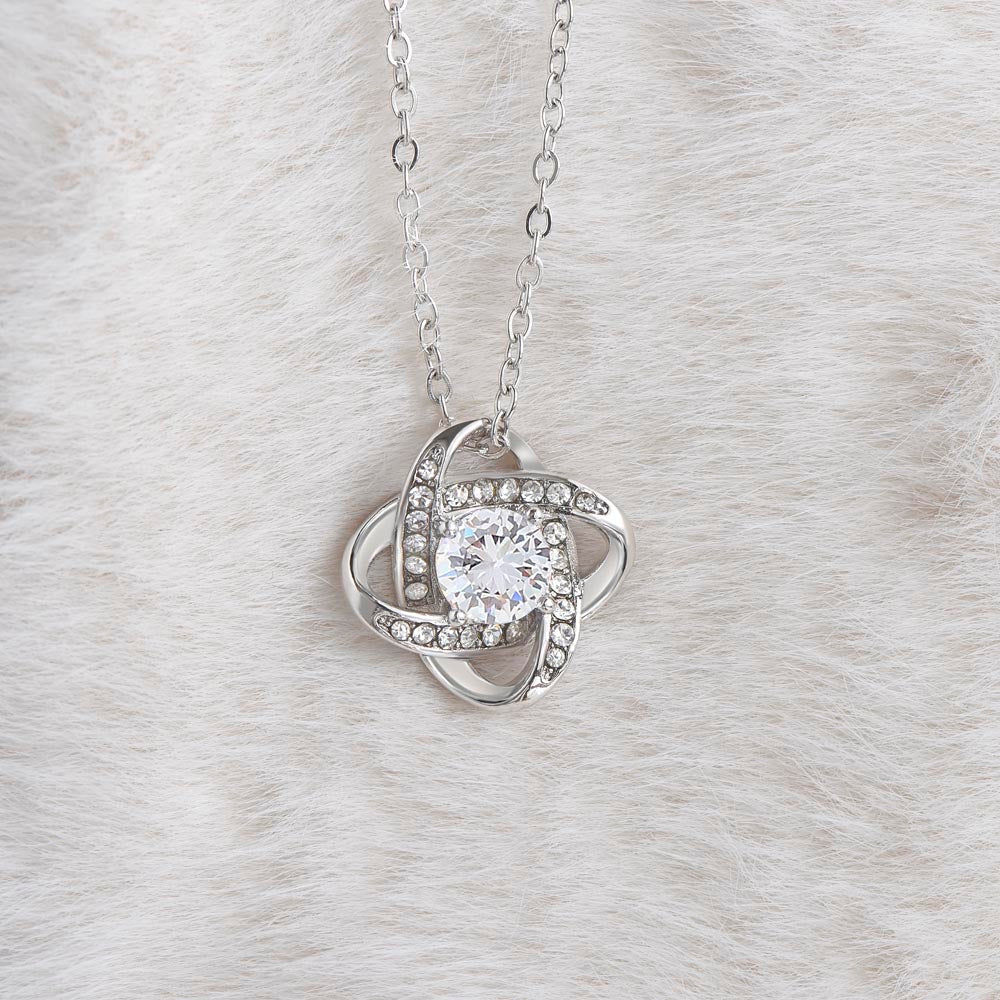 Collar Nudo de Amor - A la mujer de mi vida - Por siempre