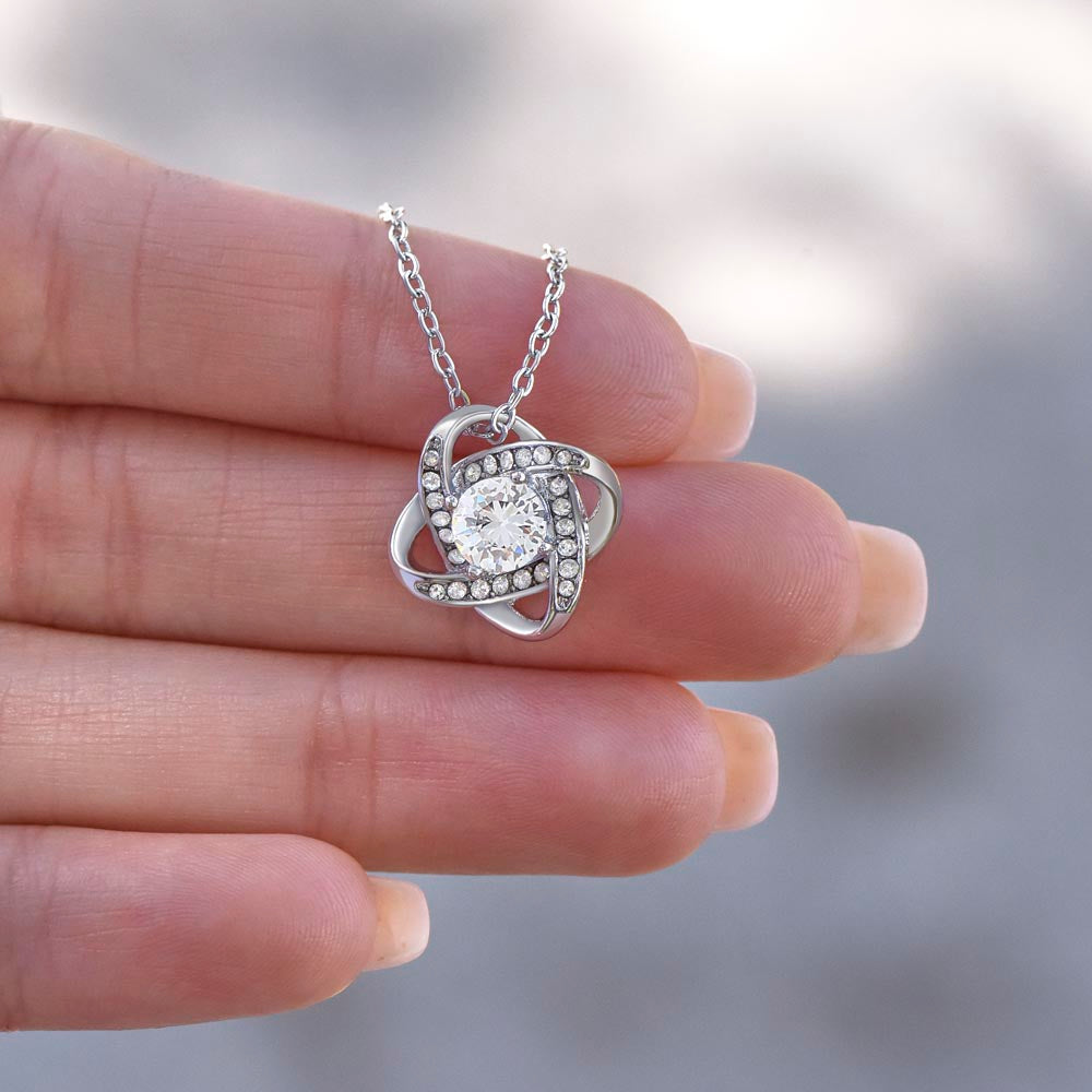 Collar Nudo de Amor - A la mujer de mi vida - Por siempre